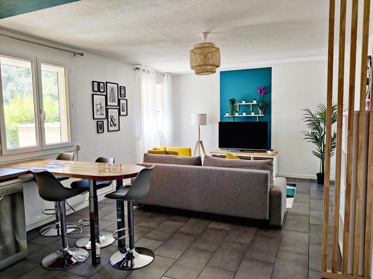 Suite 450 - T4 + 2 Terrasses + Parking Montpellier Eksteriør billede